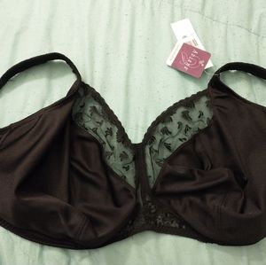 Womens Minimizer "No Wire" Bra Size 38P - NEW!